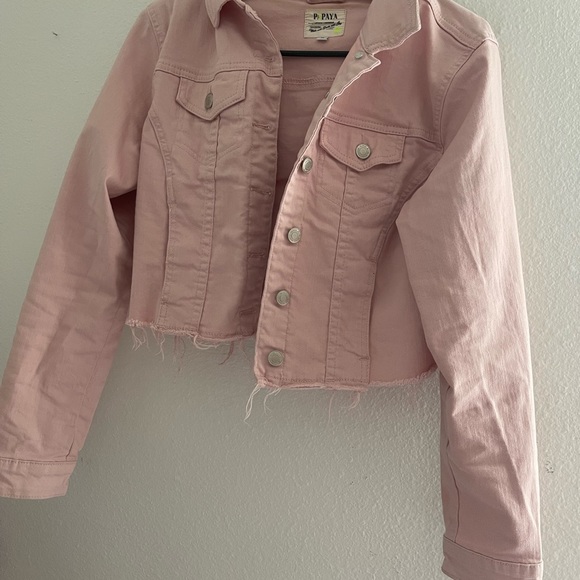 Pink Denim Jacket - Picture 2 of 6